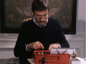 Yves Navarre dans La voix au chapitre, RTS 1974.