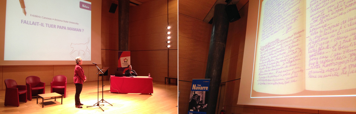 colloque Yves Navarre 2016